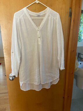 two Rosemarine linen shirts